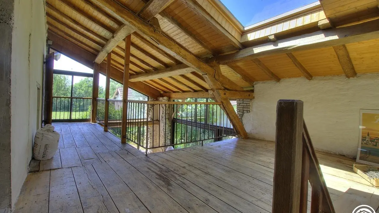 Mezzanine sur véranda