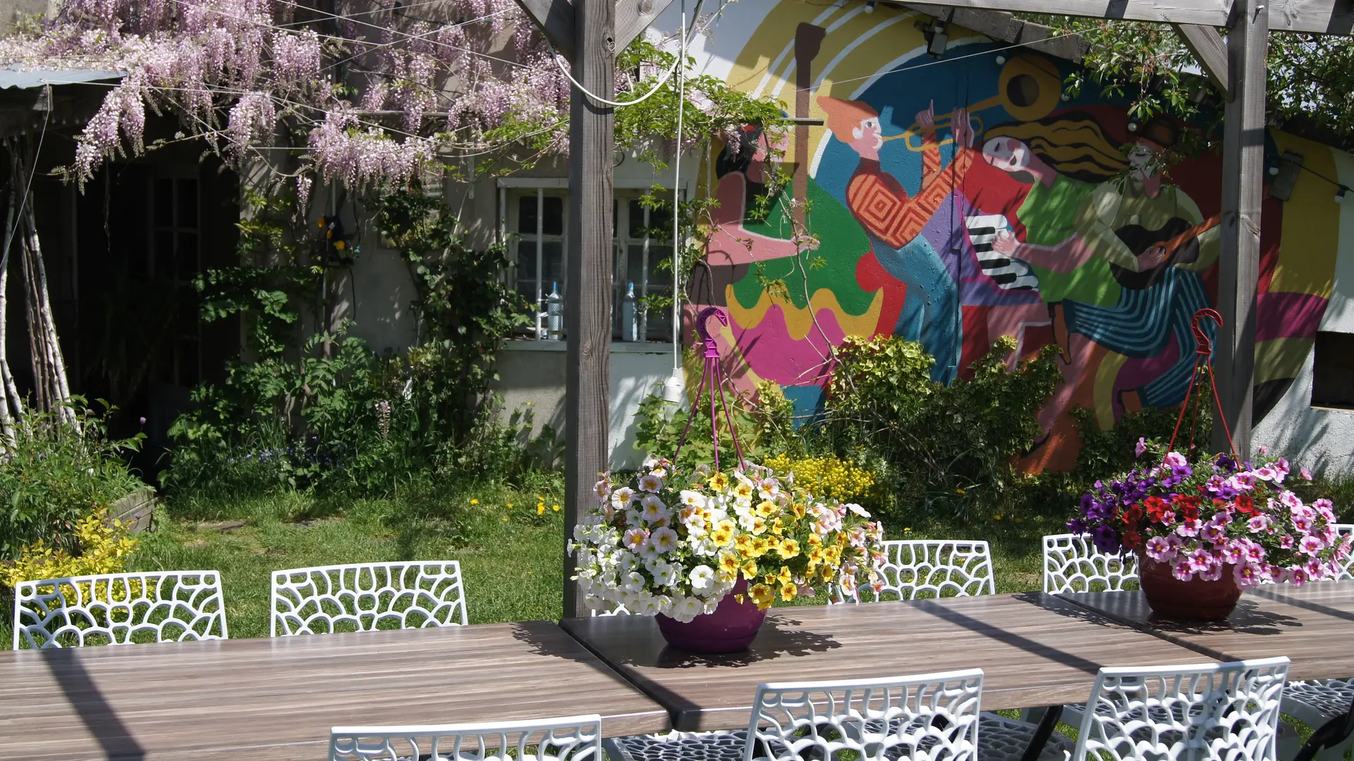terrasse ombragée
