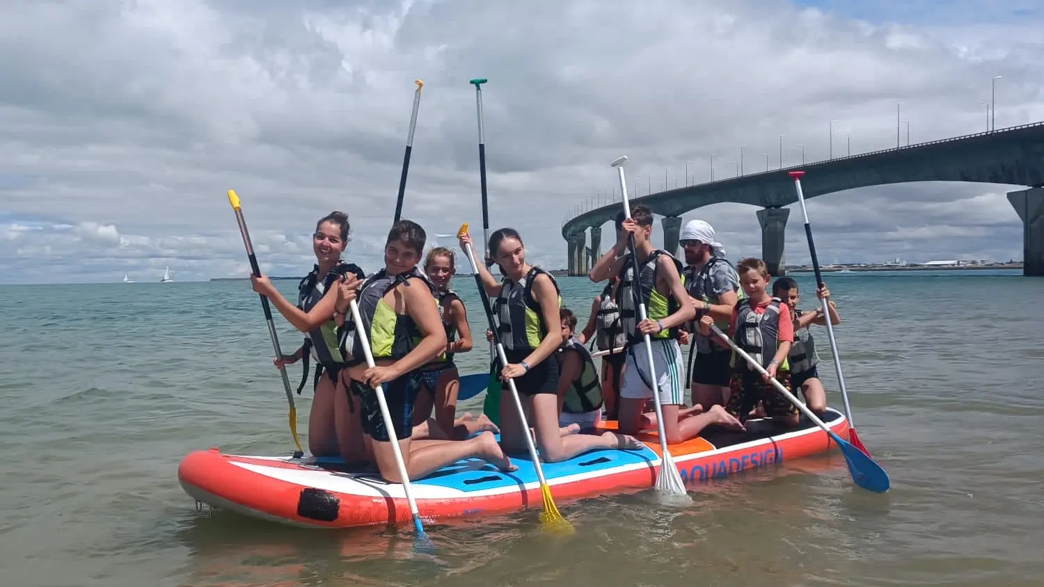 Team buiding - Paddle géant