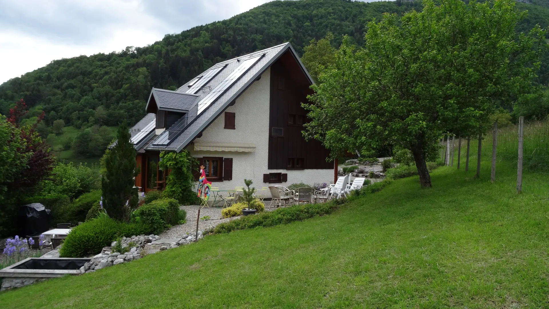 Maison et son jardin