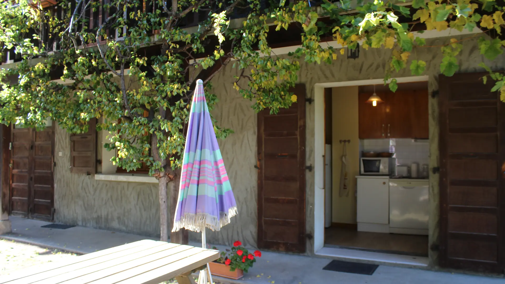 Terrasse/ Terrace - Lou R'Bat Pays (Danay) - Le Grand-Bornand