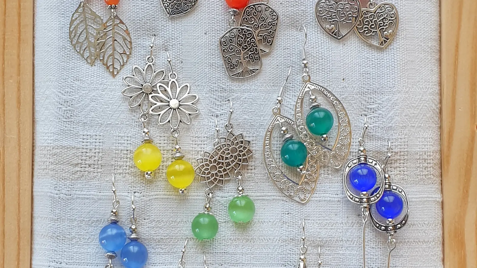 Perle en verre œil de chat
