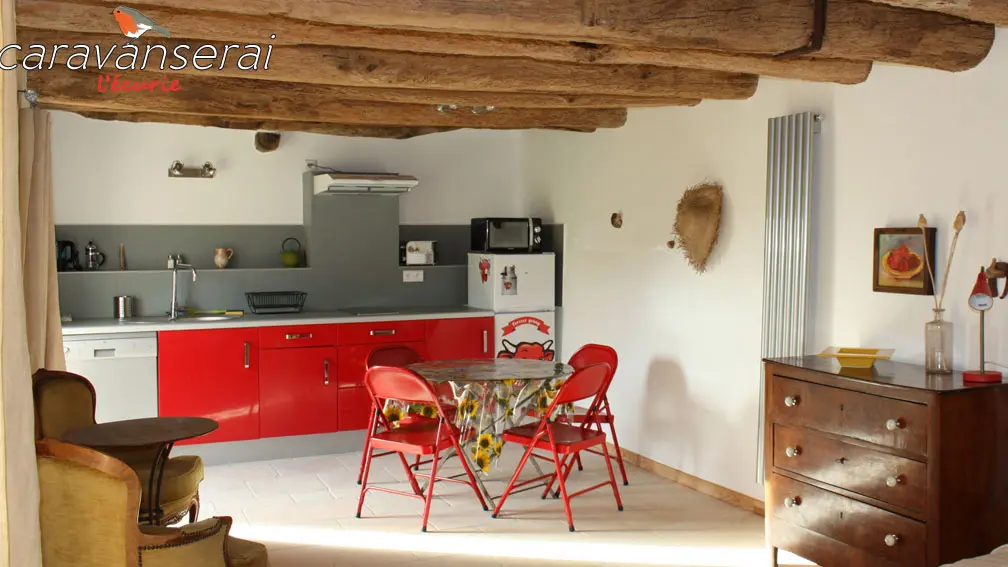 Espace cuisine-Salle à manger