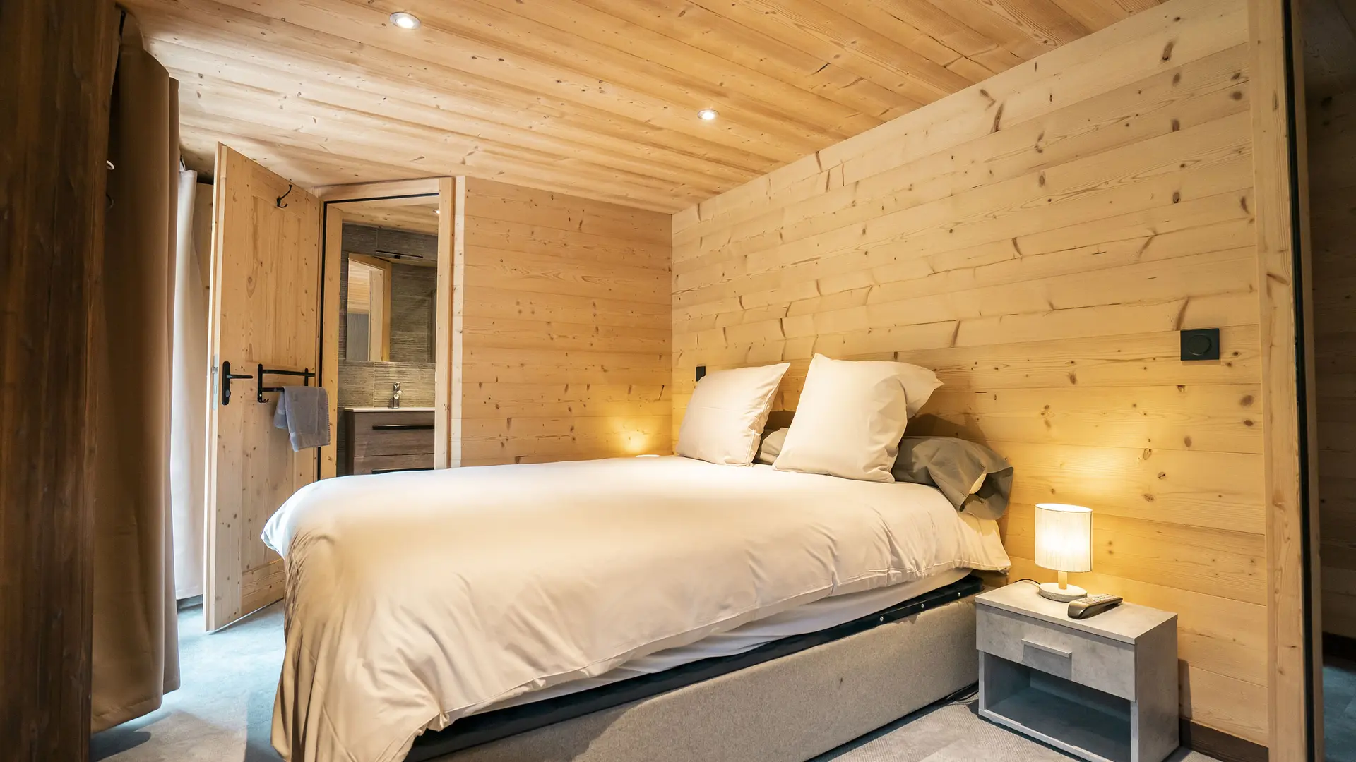 Chambre - Chalet les Cerfs_Châtel