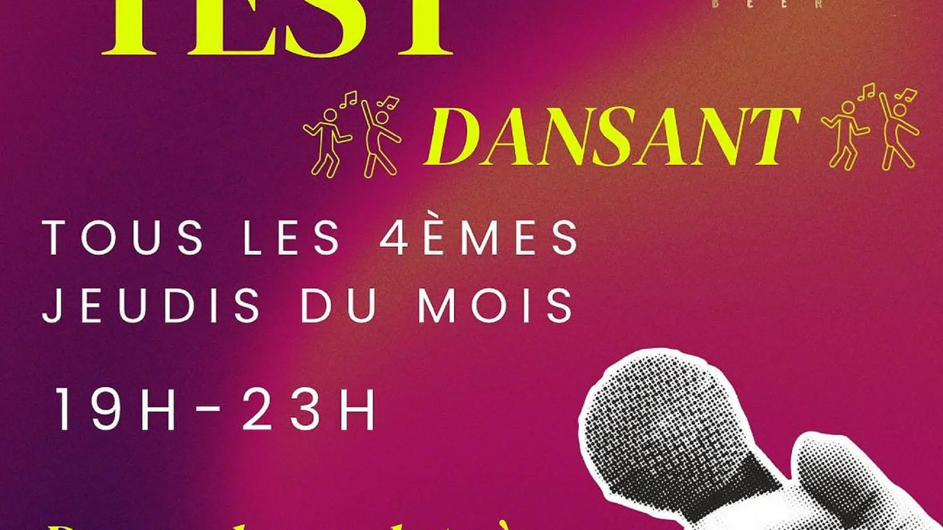 Blind Test 4ème jeudi du mois