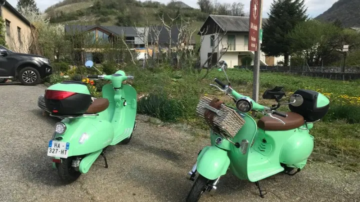 chignin départ Vespa