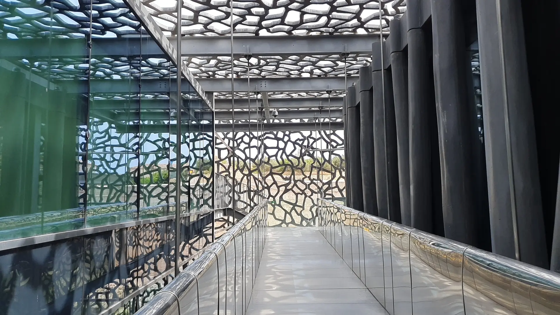 Vue intérieure du Mucem