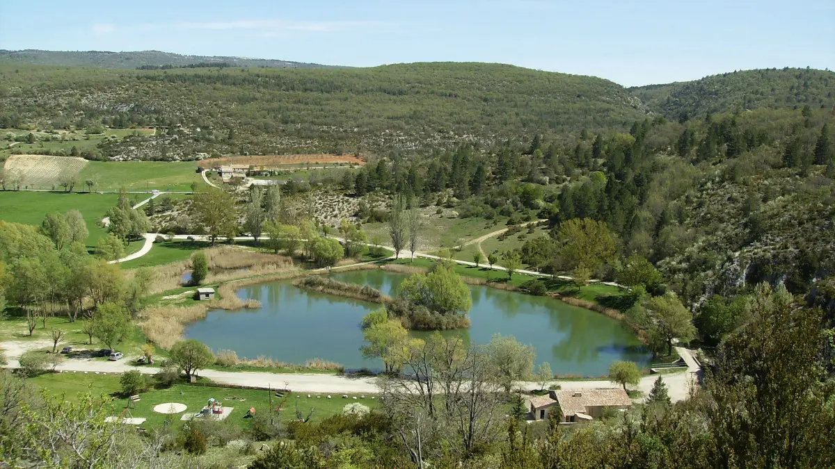 Plan d'eau de Monieux