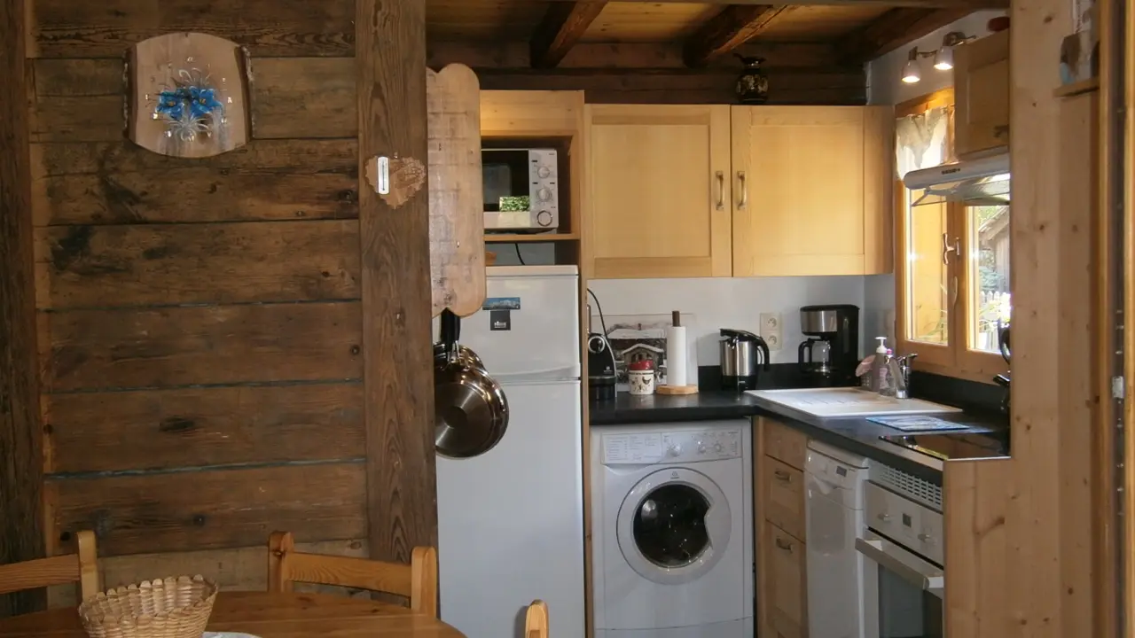 La cuisine du chalet petit Bornand
