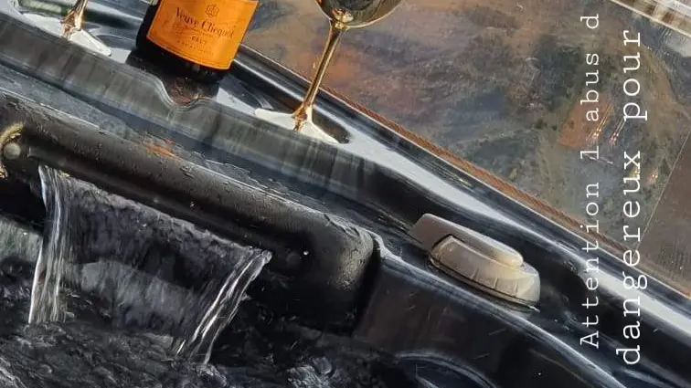 Vue Aiguilles bain à remous