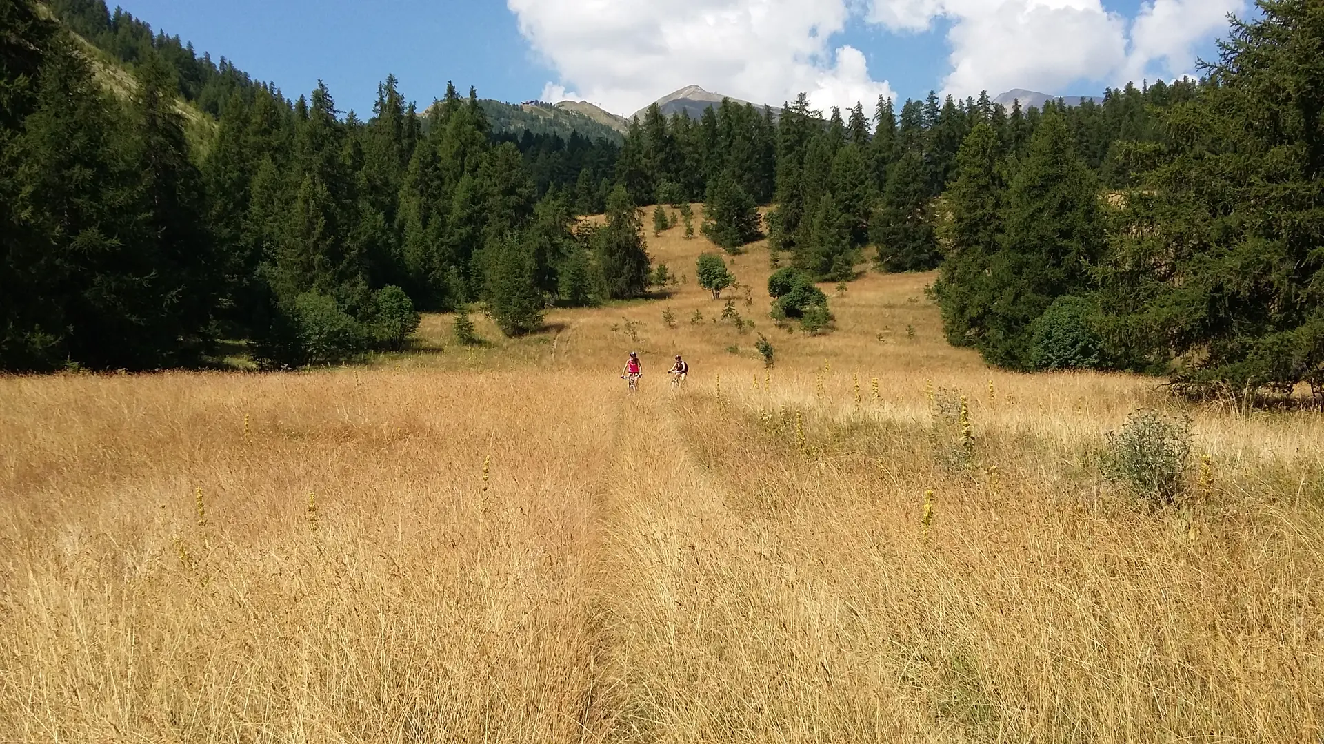 Rando descente dans un cadre magnifique