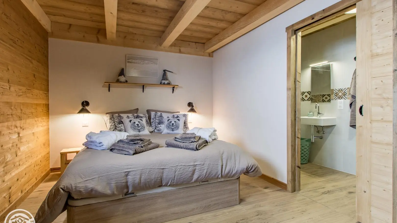 Chambre Comburce au rez de chaussée