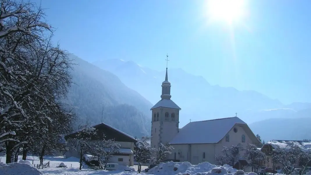 L'église de Servoz