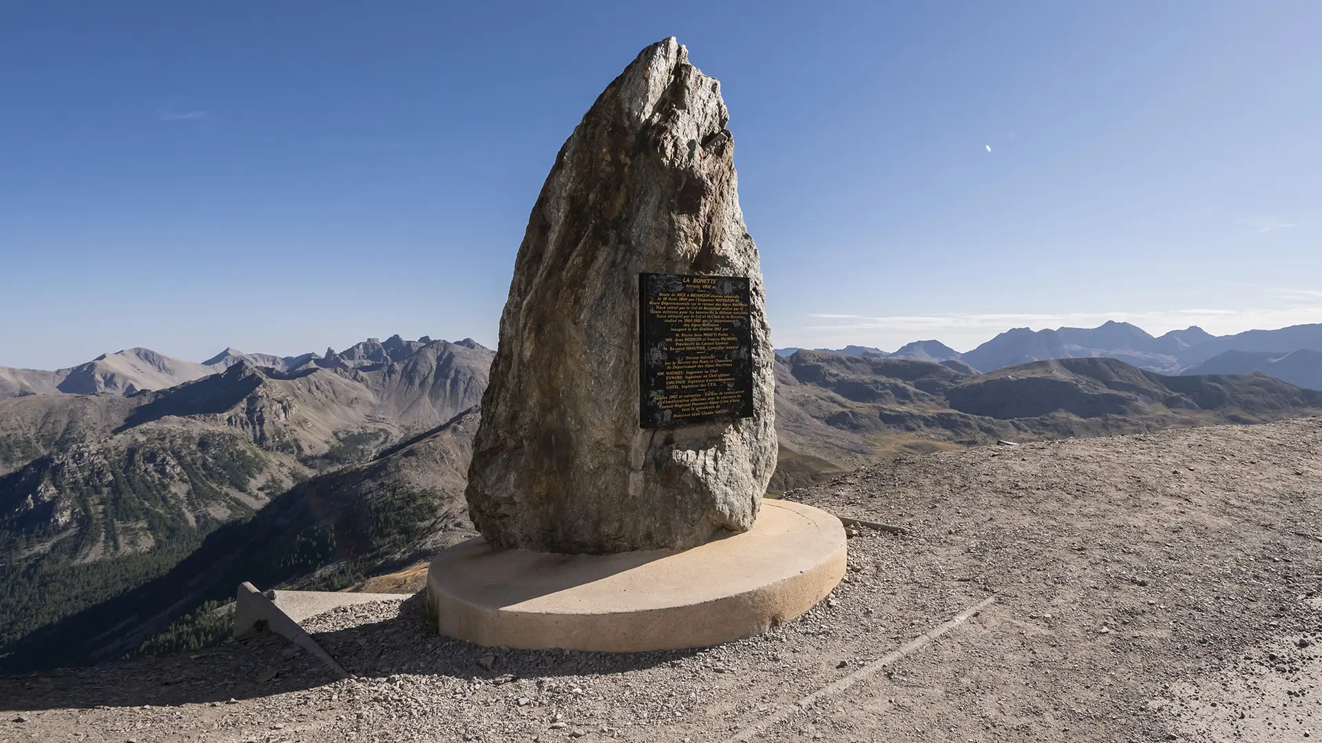 Stèle de la Bonette