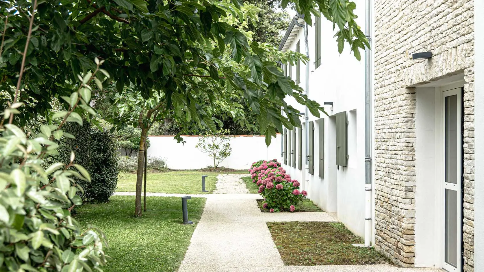 Zona exterior del HR