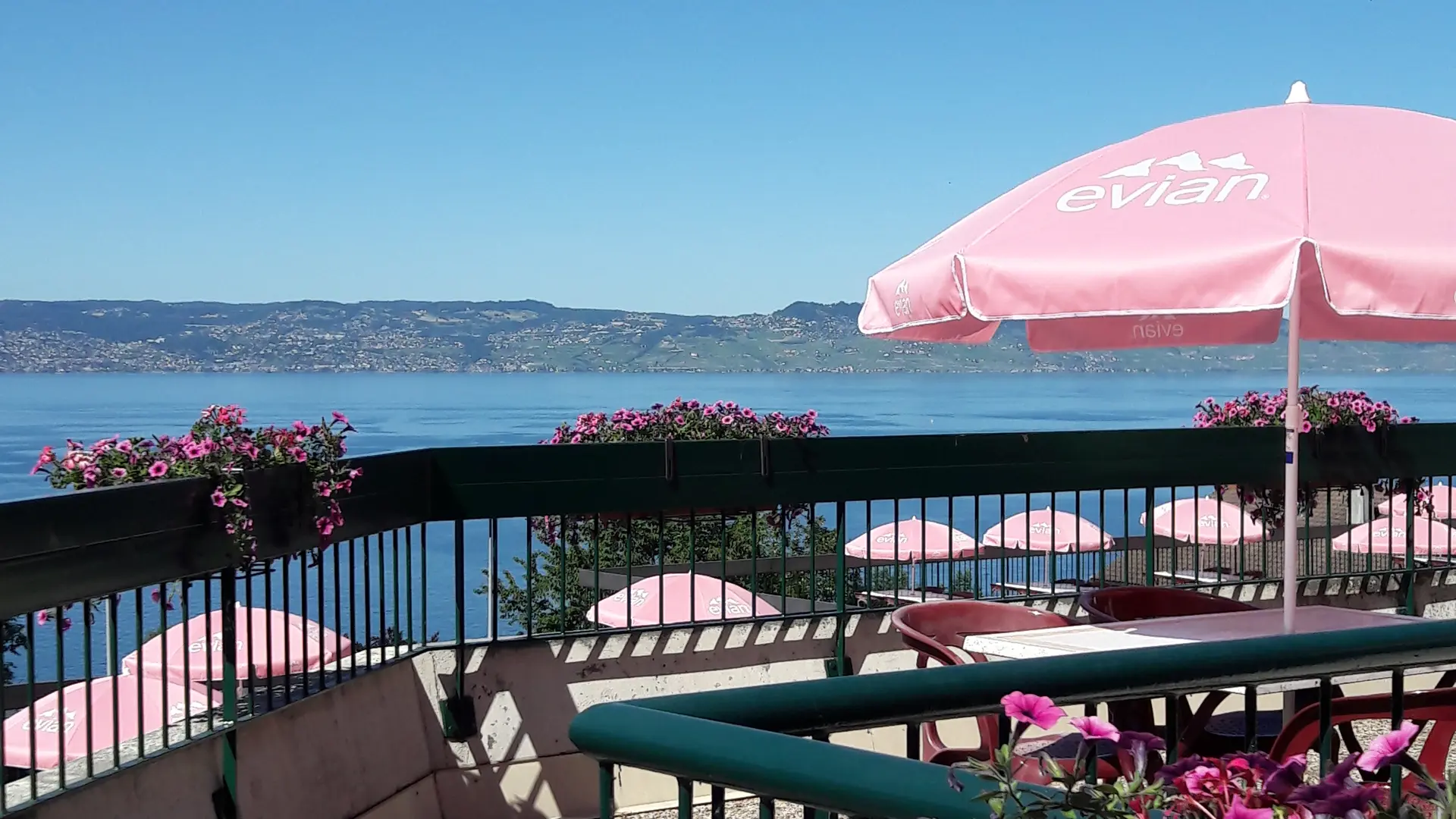 vue depuis la terrasse