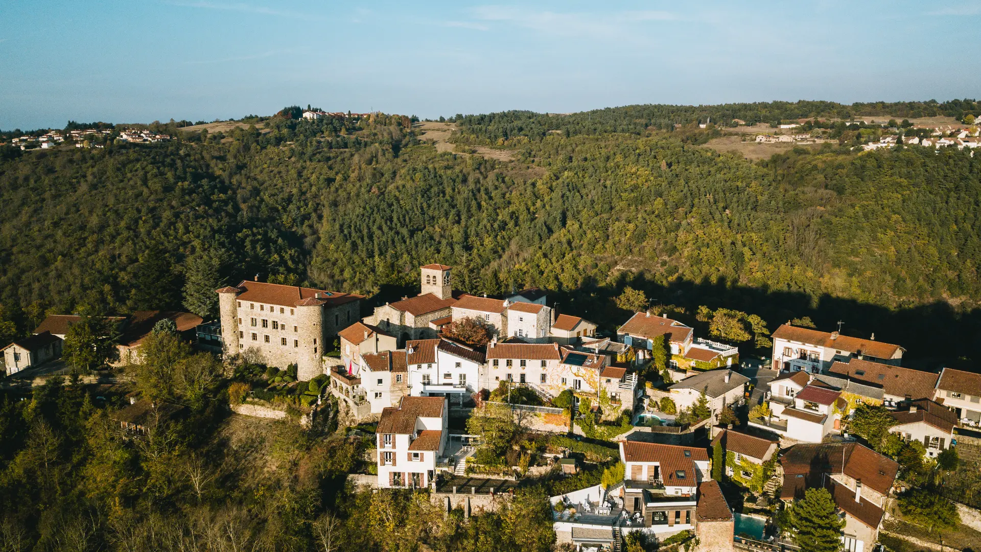 Le village de Saint-Victor-sur-Loire