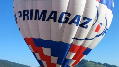 montgolfière au sol