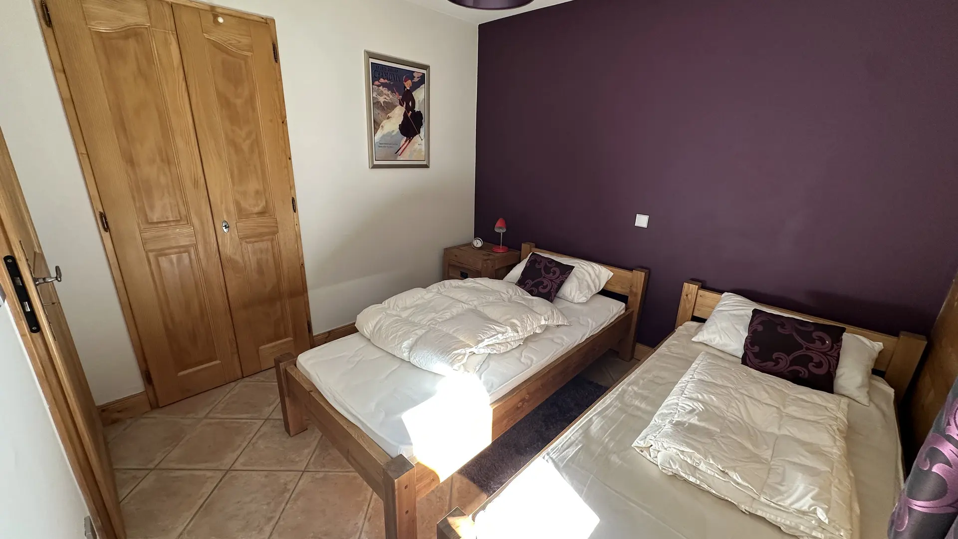 CHAMBRE 2 LITS SIMPLES