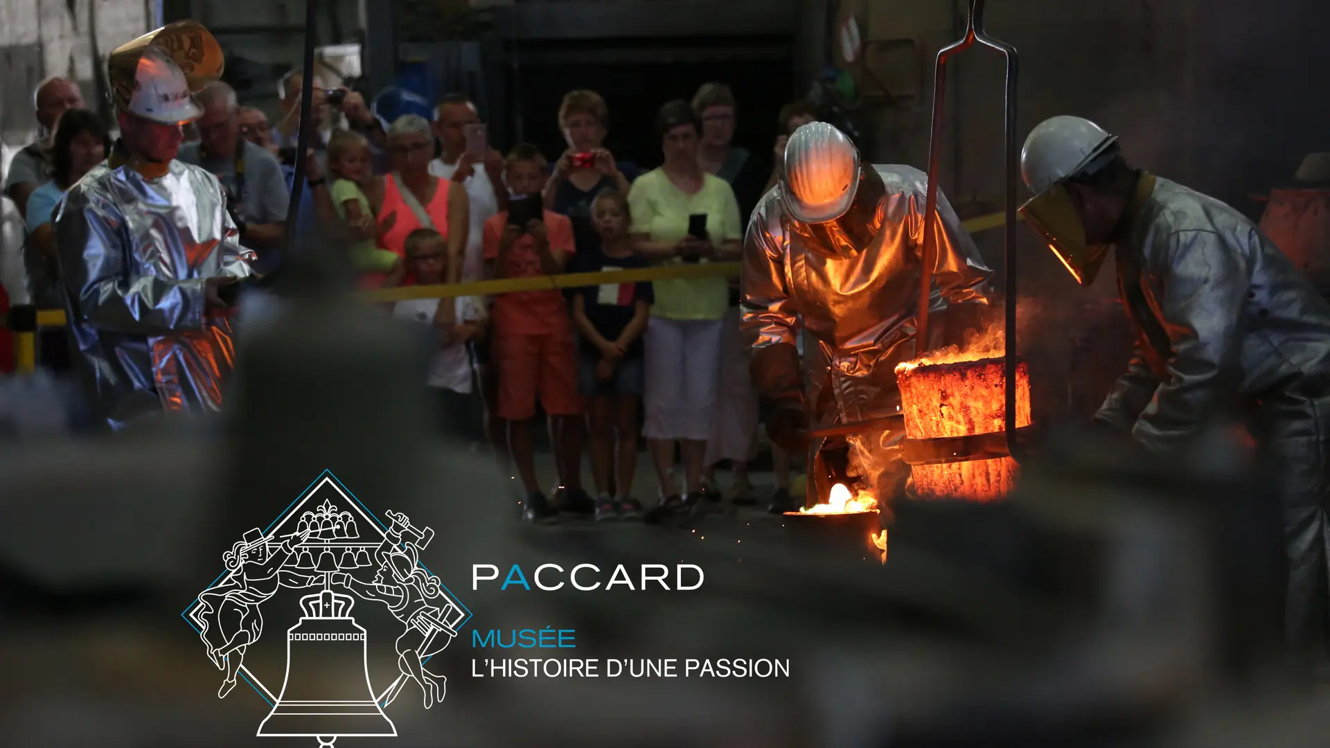 Coulée de cloches à la Fonderie Paccard