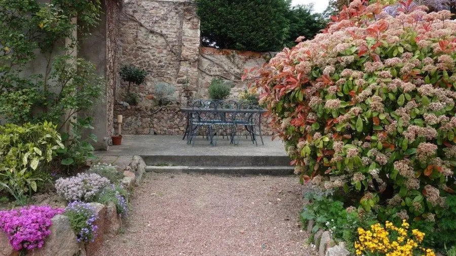Jardin, accès terrasse
