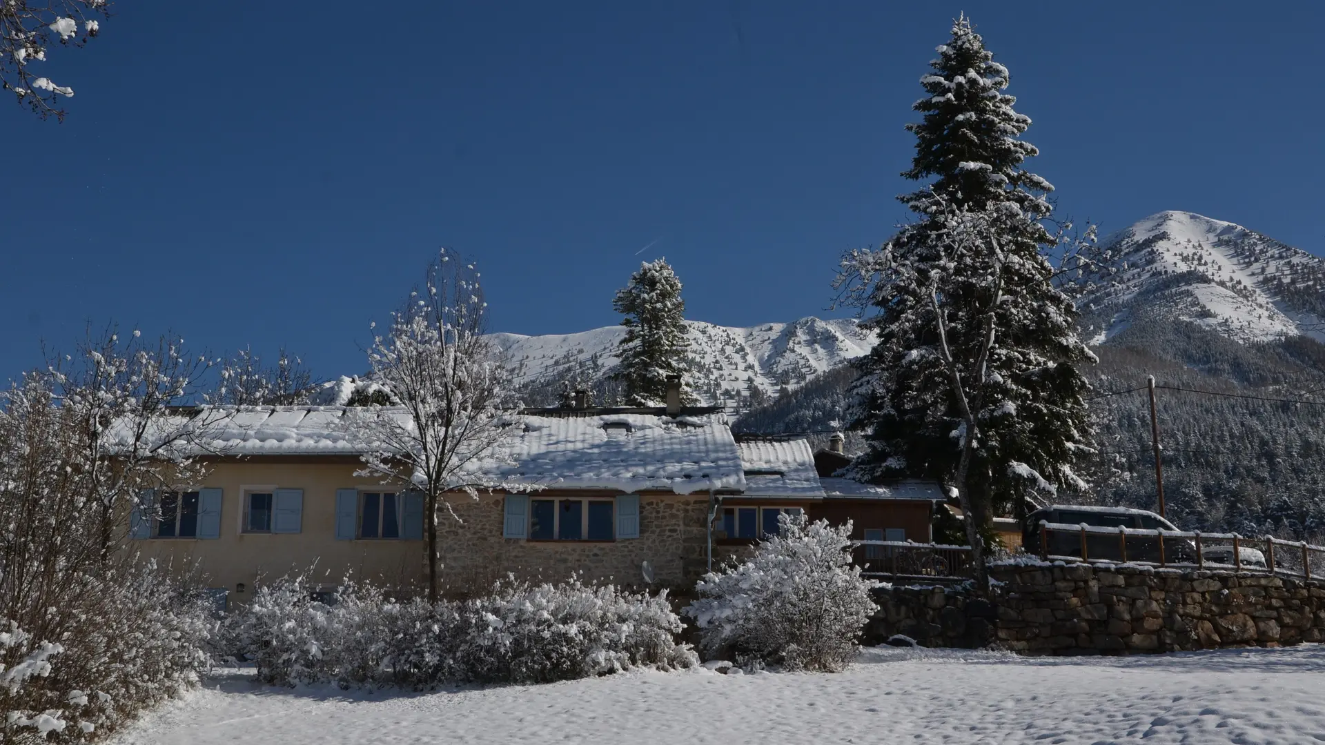 Extérieur en hiver