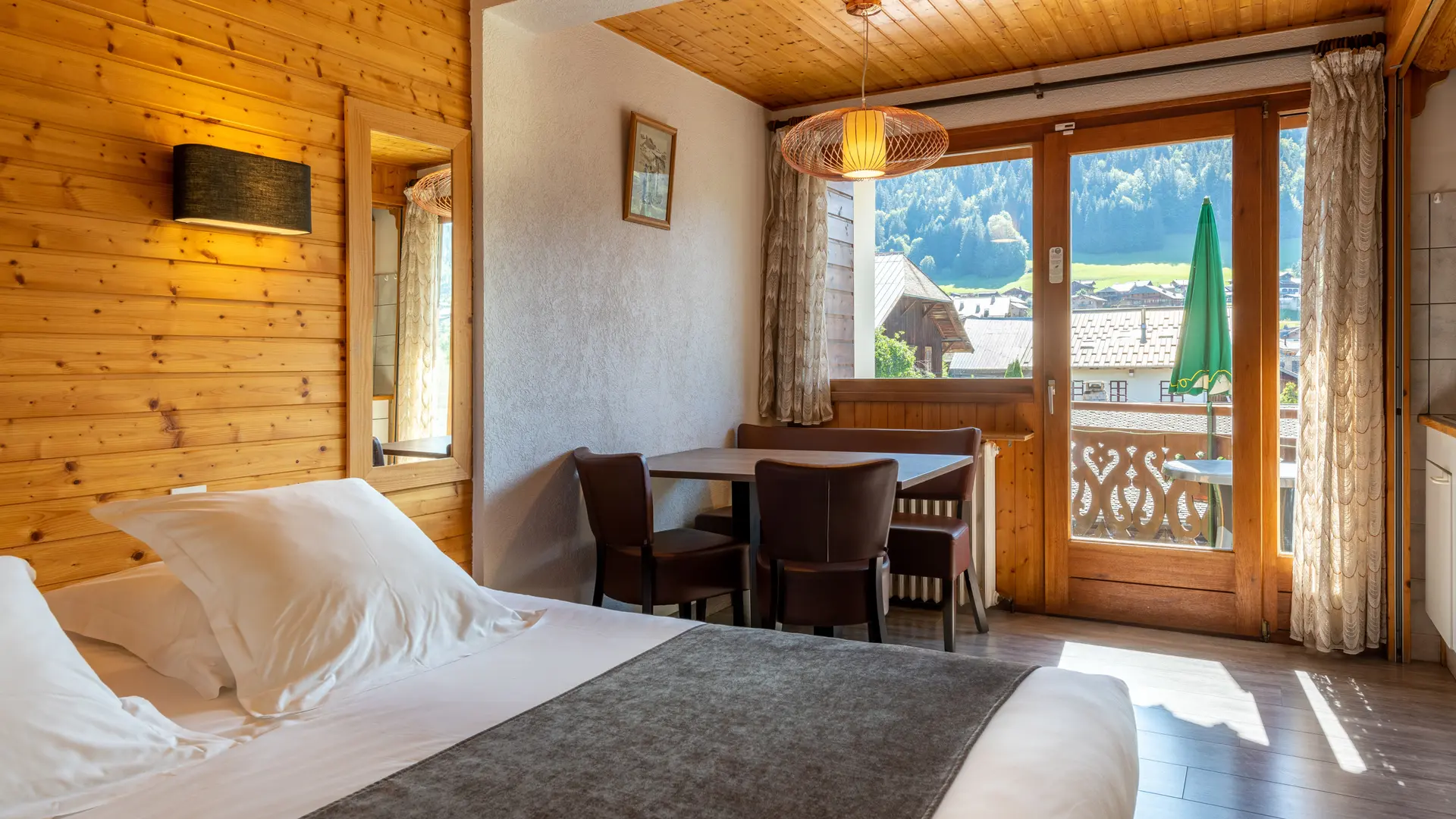 Chambre avec Kitchenette et Balcon