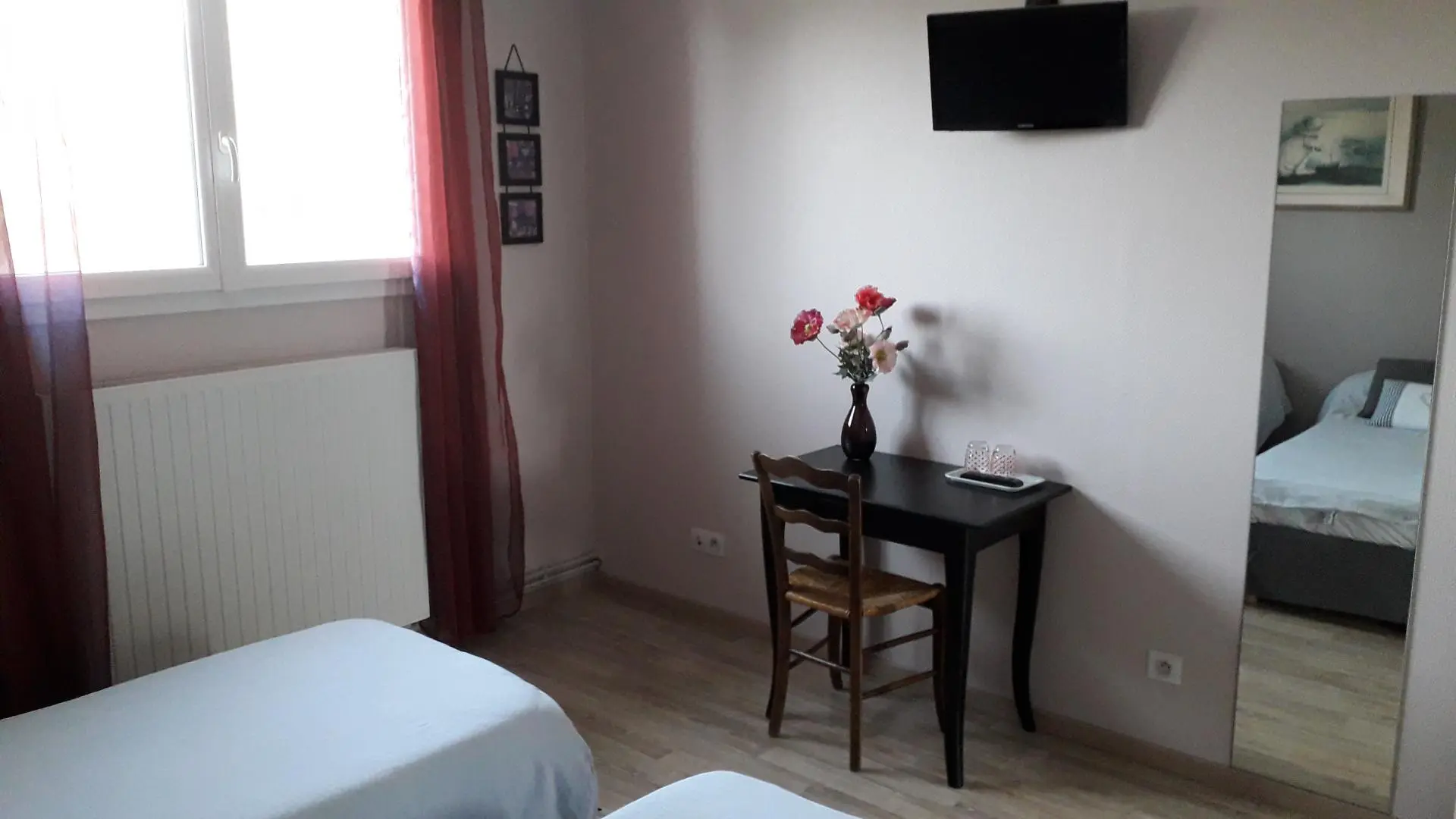 Chambre Coquelicot