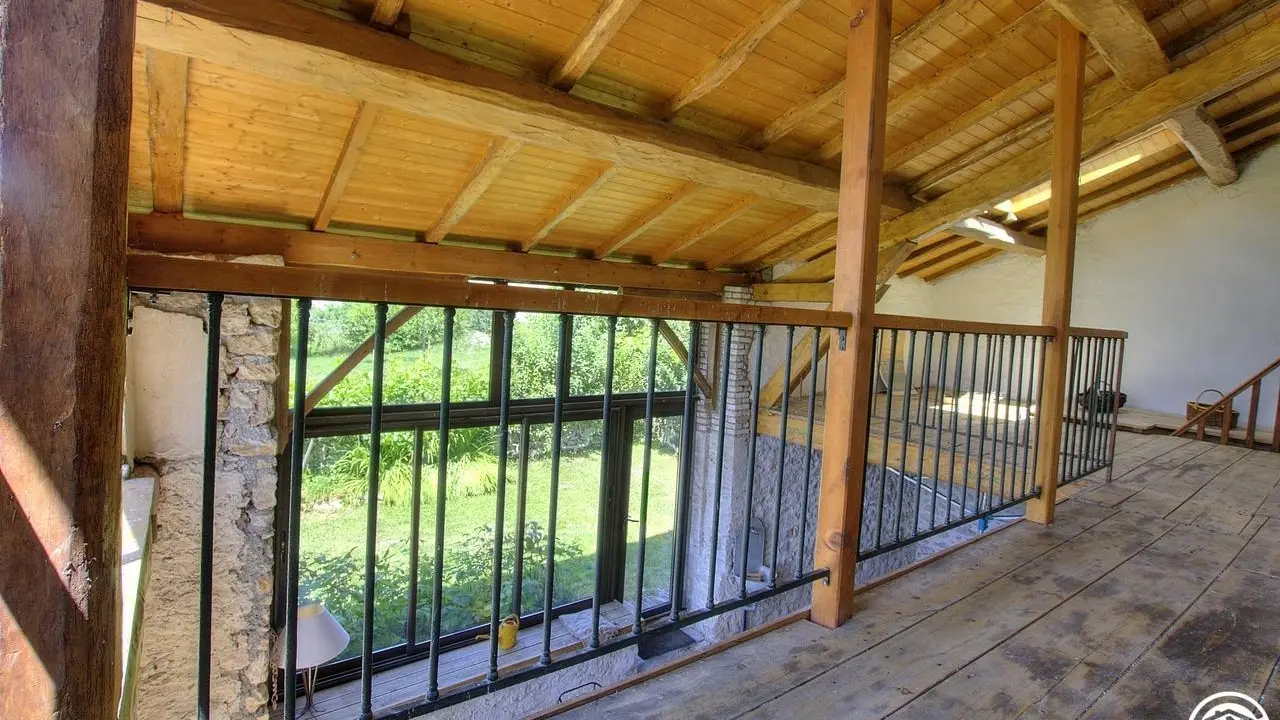 Mezzanine sur véranda