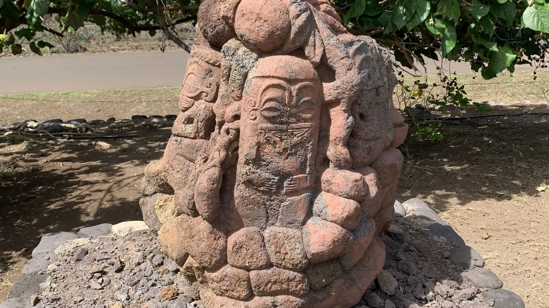 Musée Te Tumu de Ua Huka en extérieur