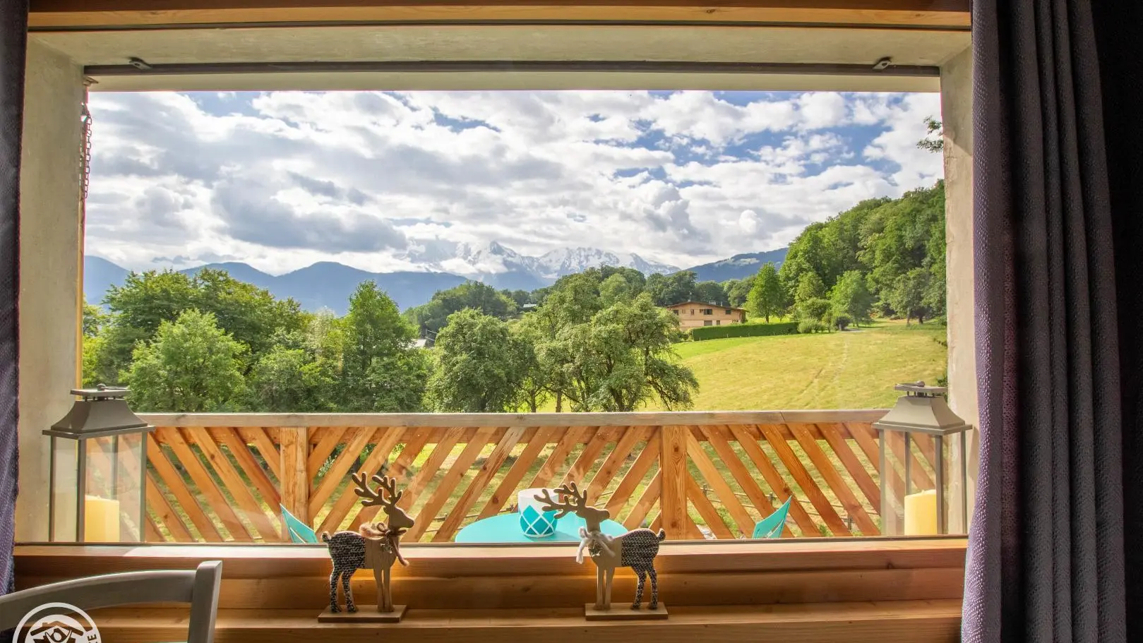 Vue sur le Mont-Blanc