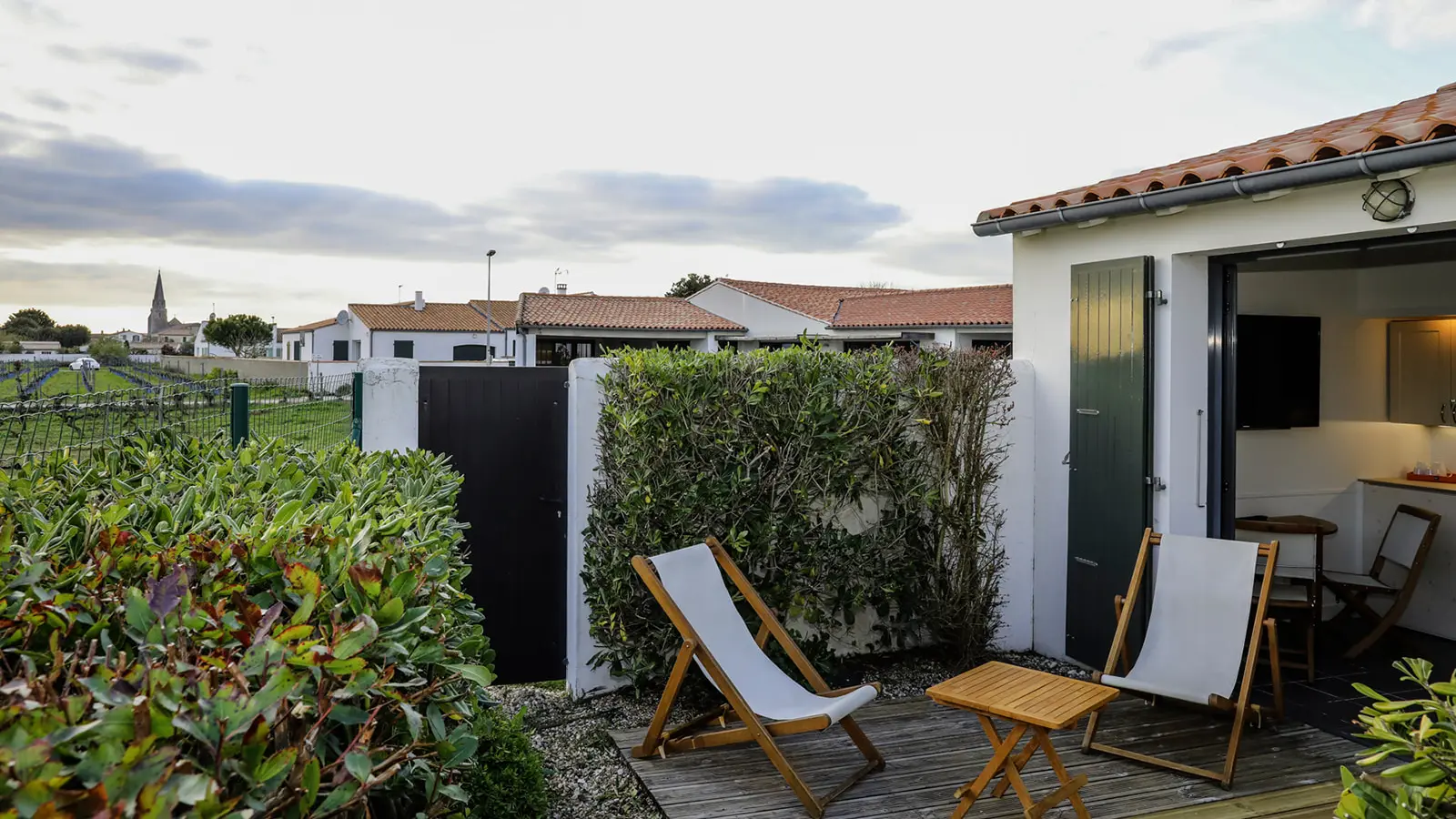 Terrasse de la suite « Côté mer »