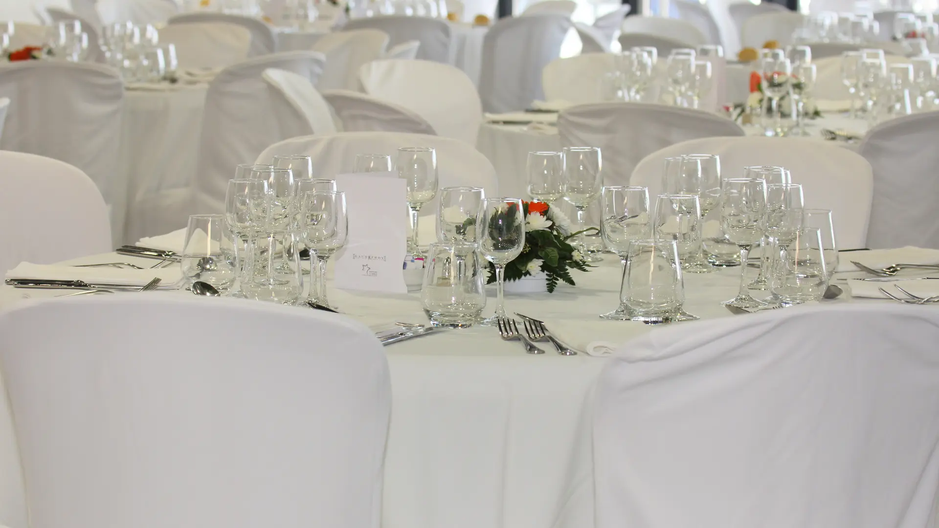 Repas organisé dans le Palais