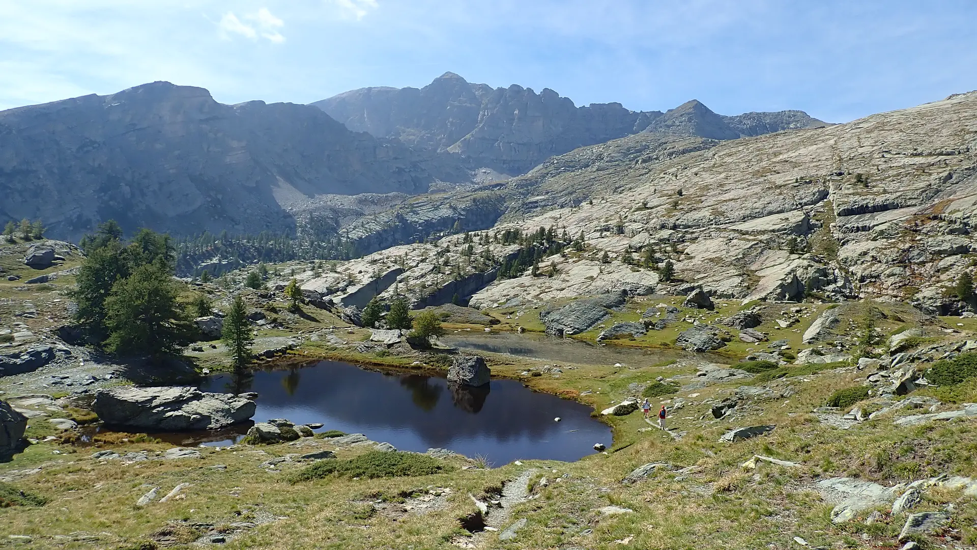 Lacs Jumeaux et mont Bego