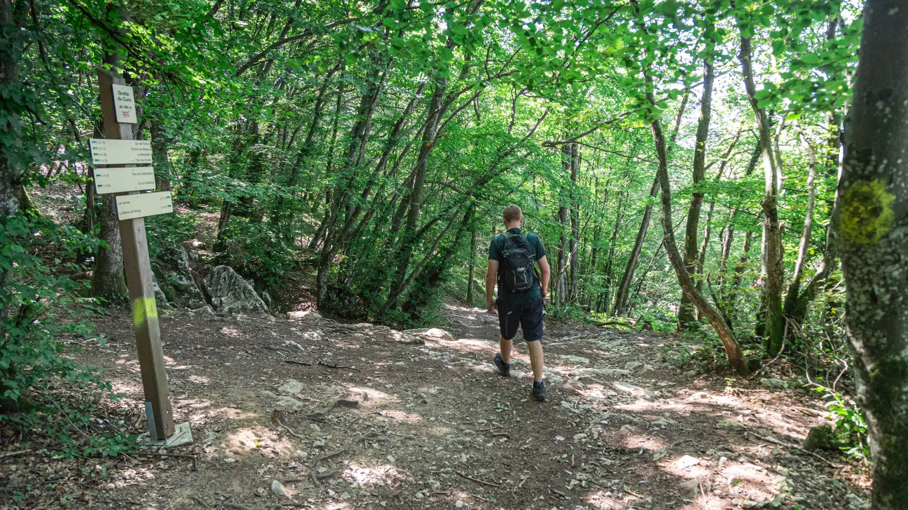 Sentier Grotte du Curé