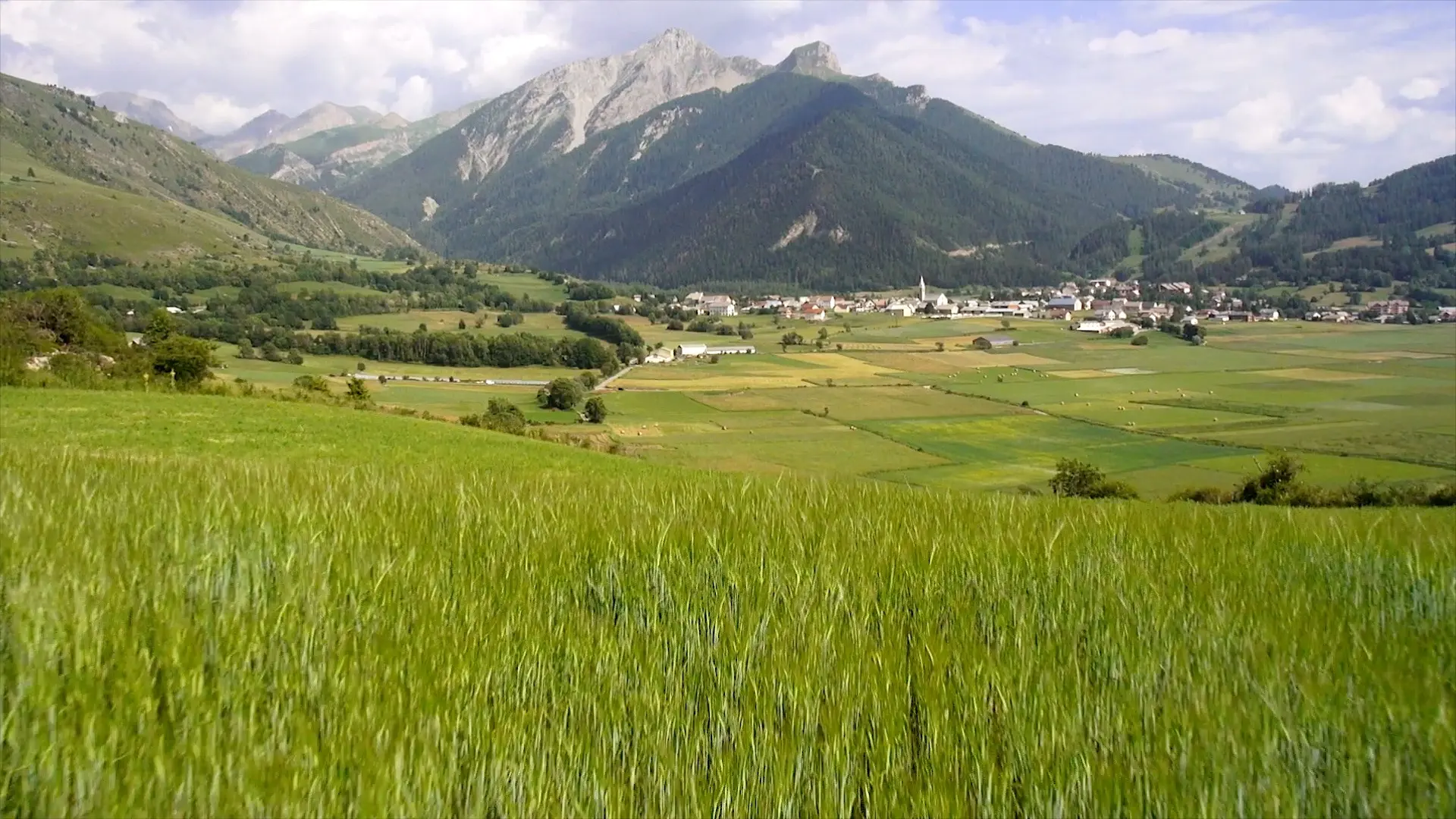 La plaine de Lachaup