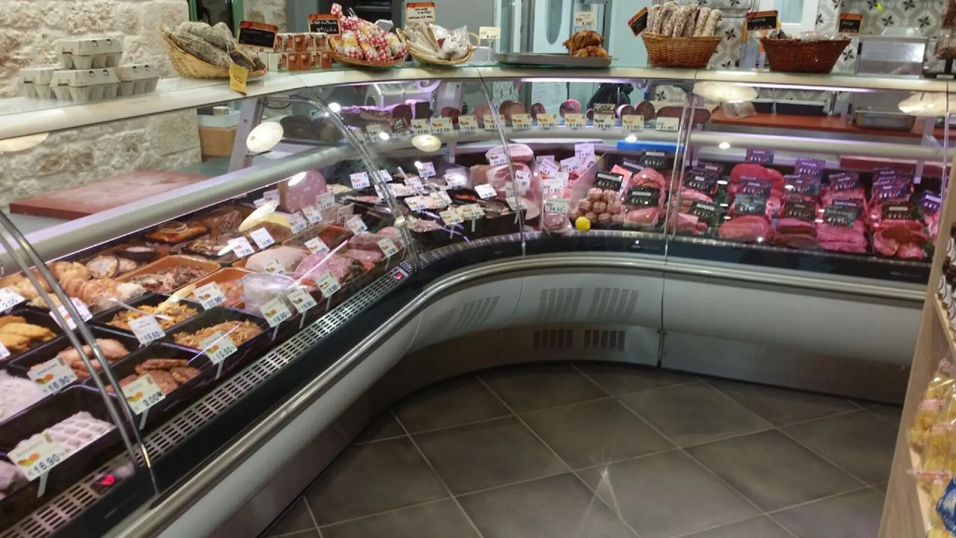 produits proposés par la boucherie fred