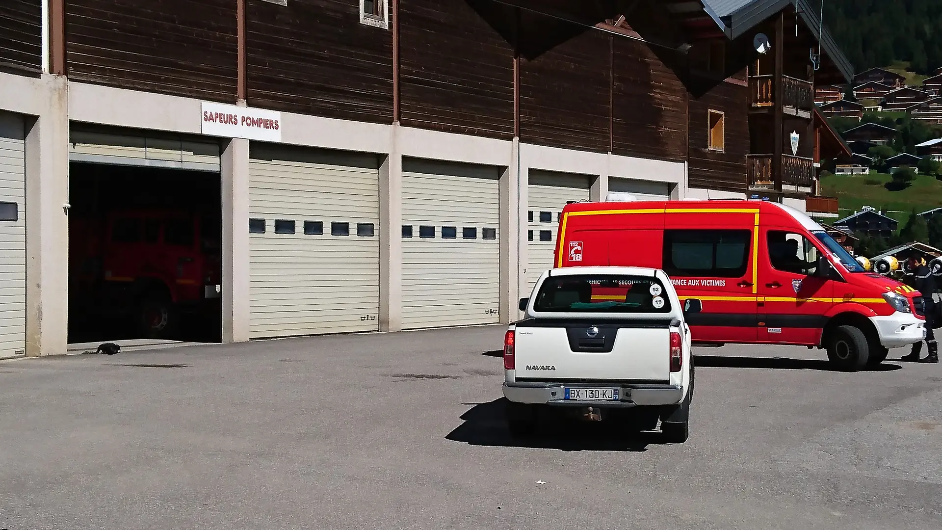 Caserne de pompiers des Saisies