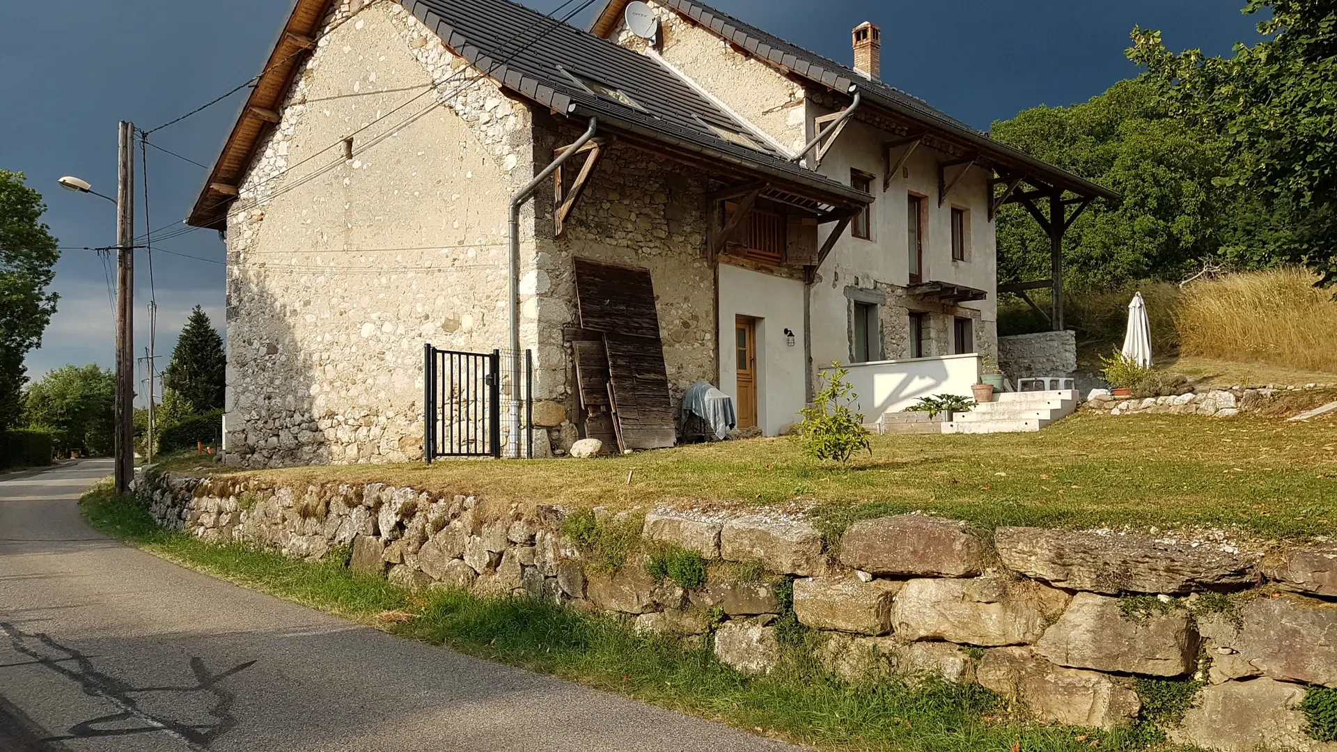 Vue sur la maison