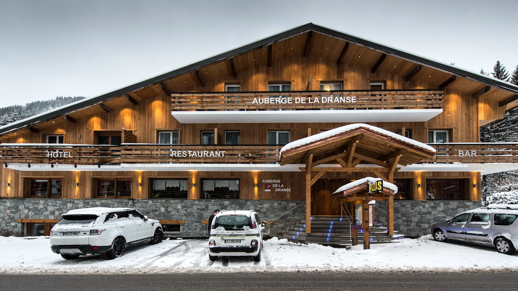 L'hôtel en hiver