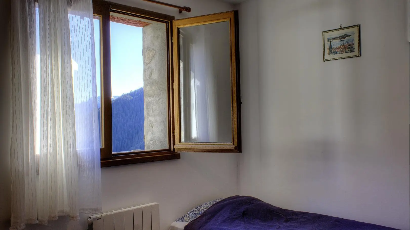 Gîte L'Oustal n°2-Chambre Lit simple-Auron-Gîtes de France Alpes-Maritimes