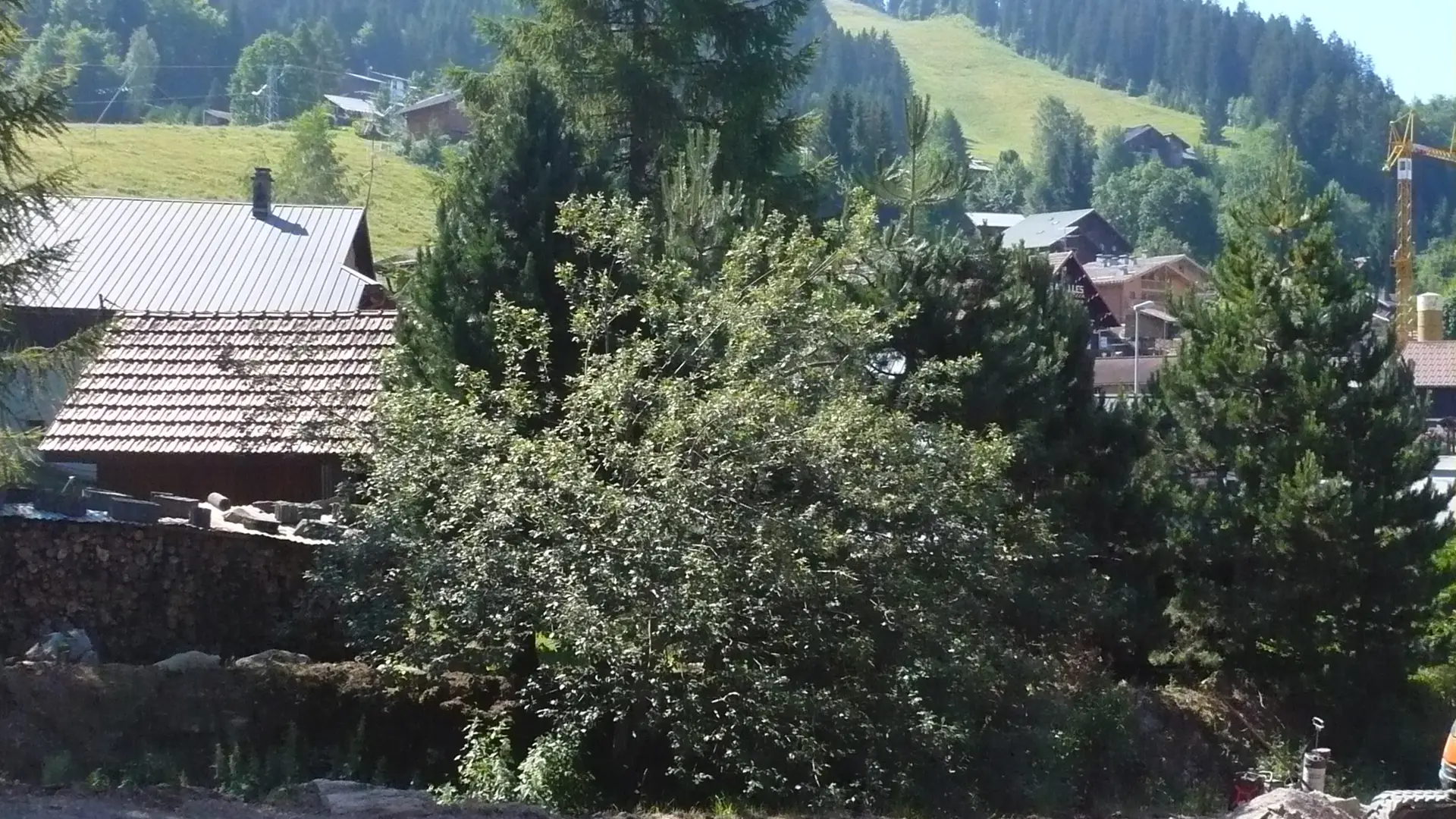 Vue depuis la terrasse