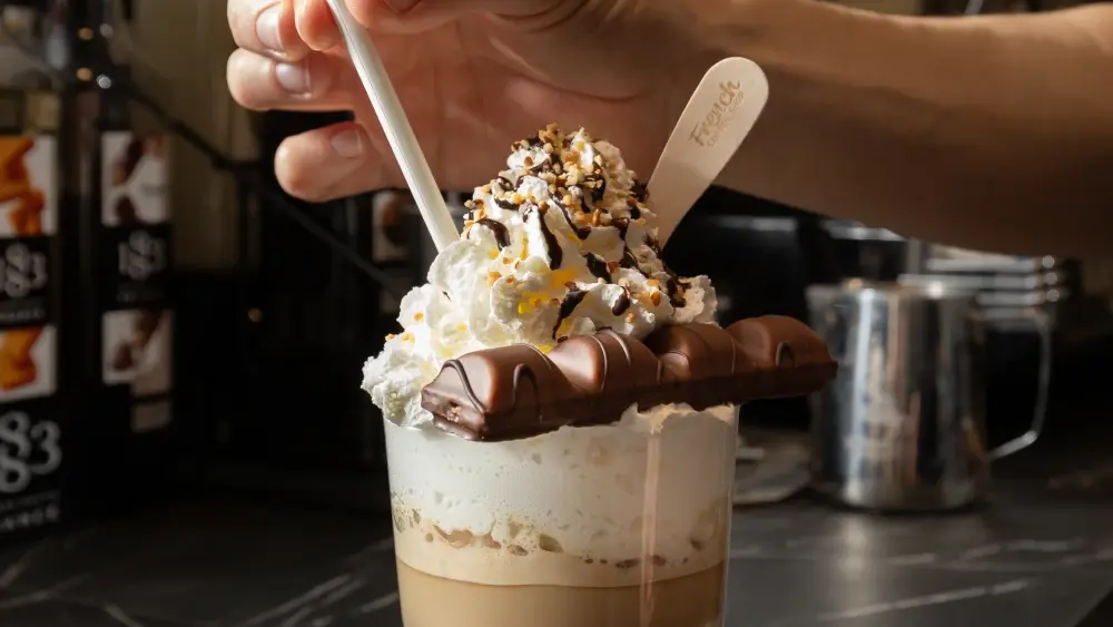 une boisson tès gourmande