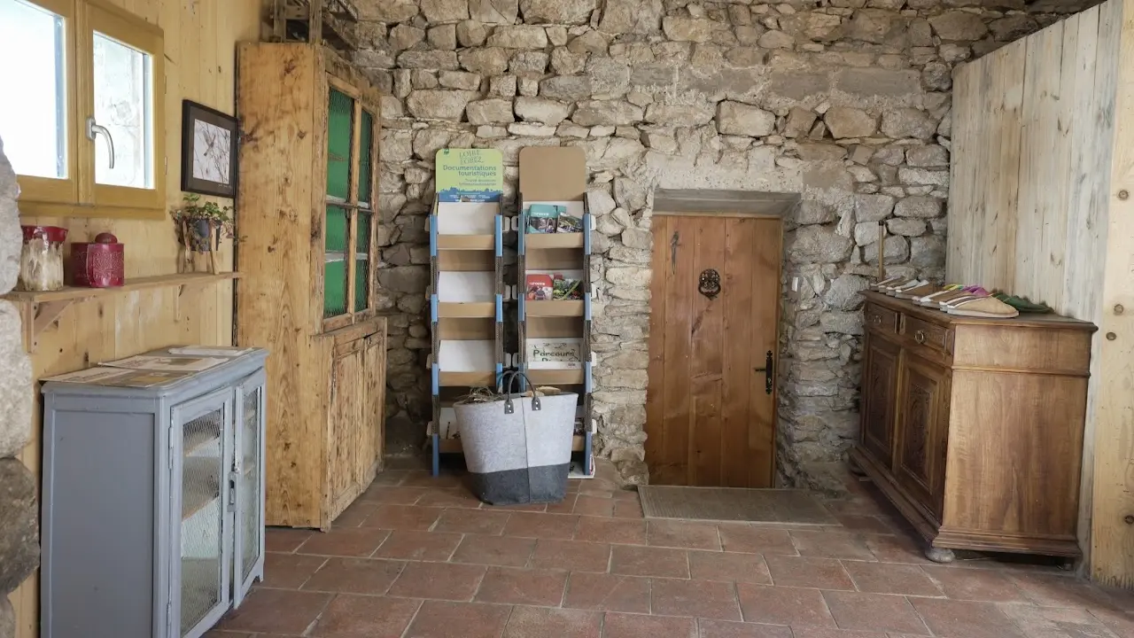 entrée du gite