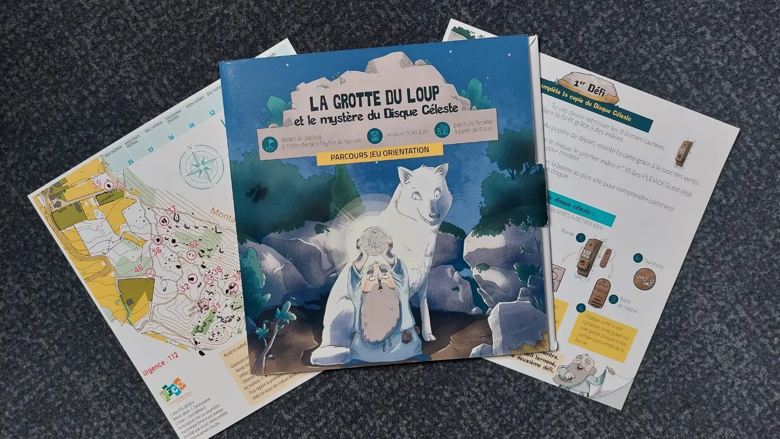 La grotte du loup - Kit de jeu