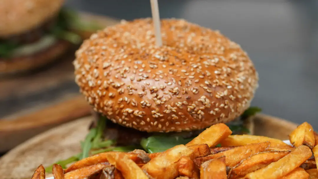 Burger et ses frites