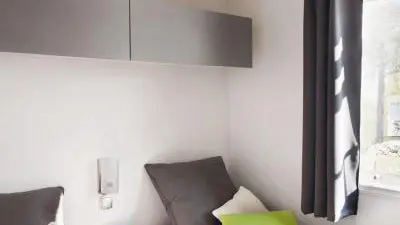 Intérieur mobilhome camping Renom
