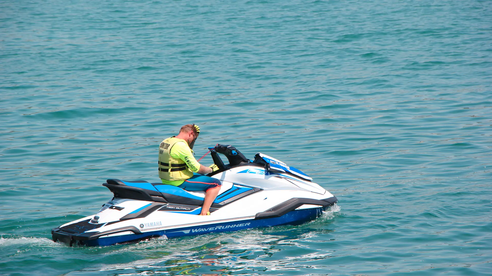 Baptême de jet ski avec New gliss center