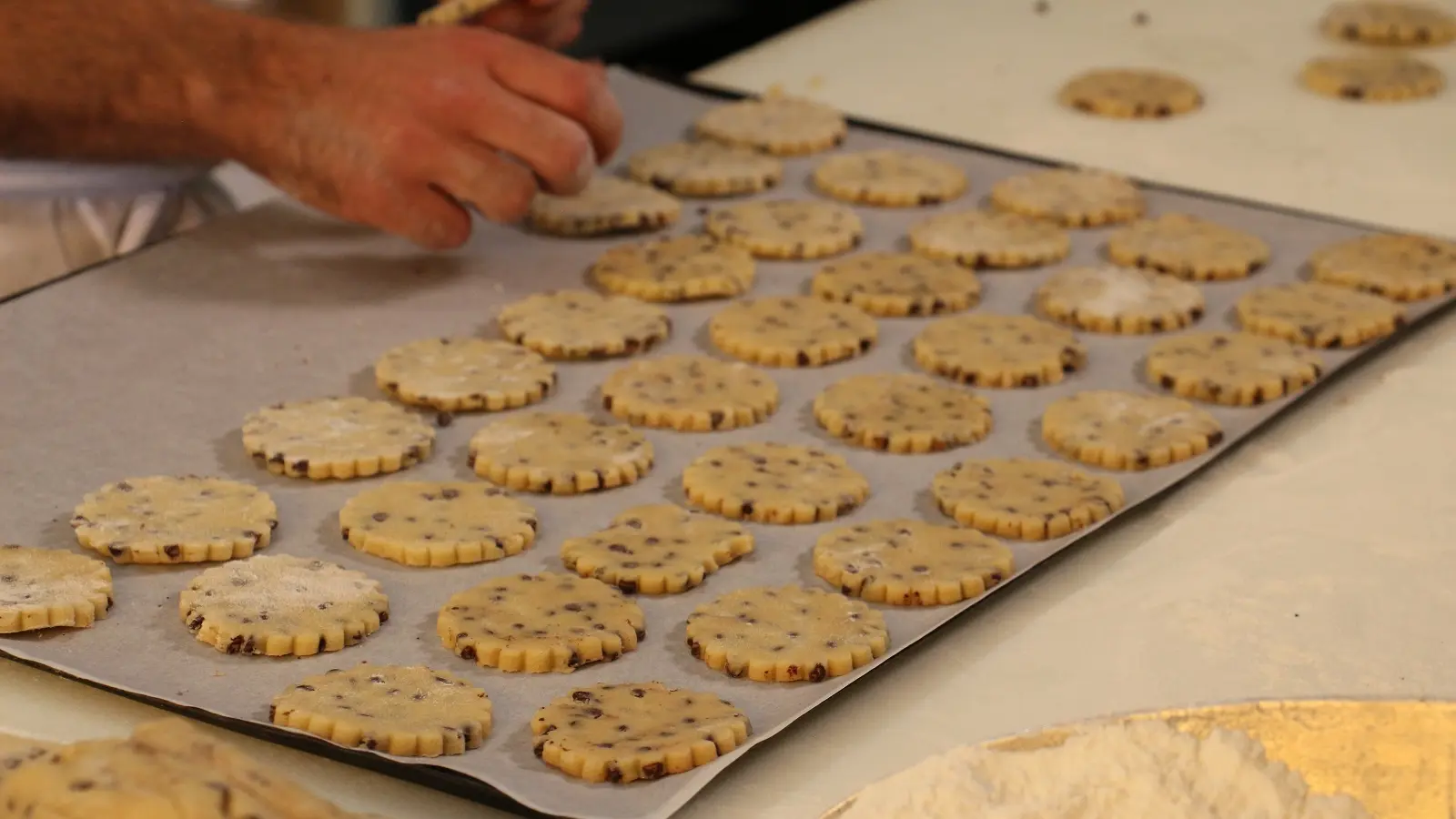 Fabrication de biscuits