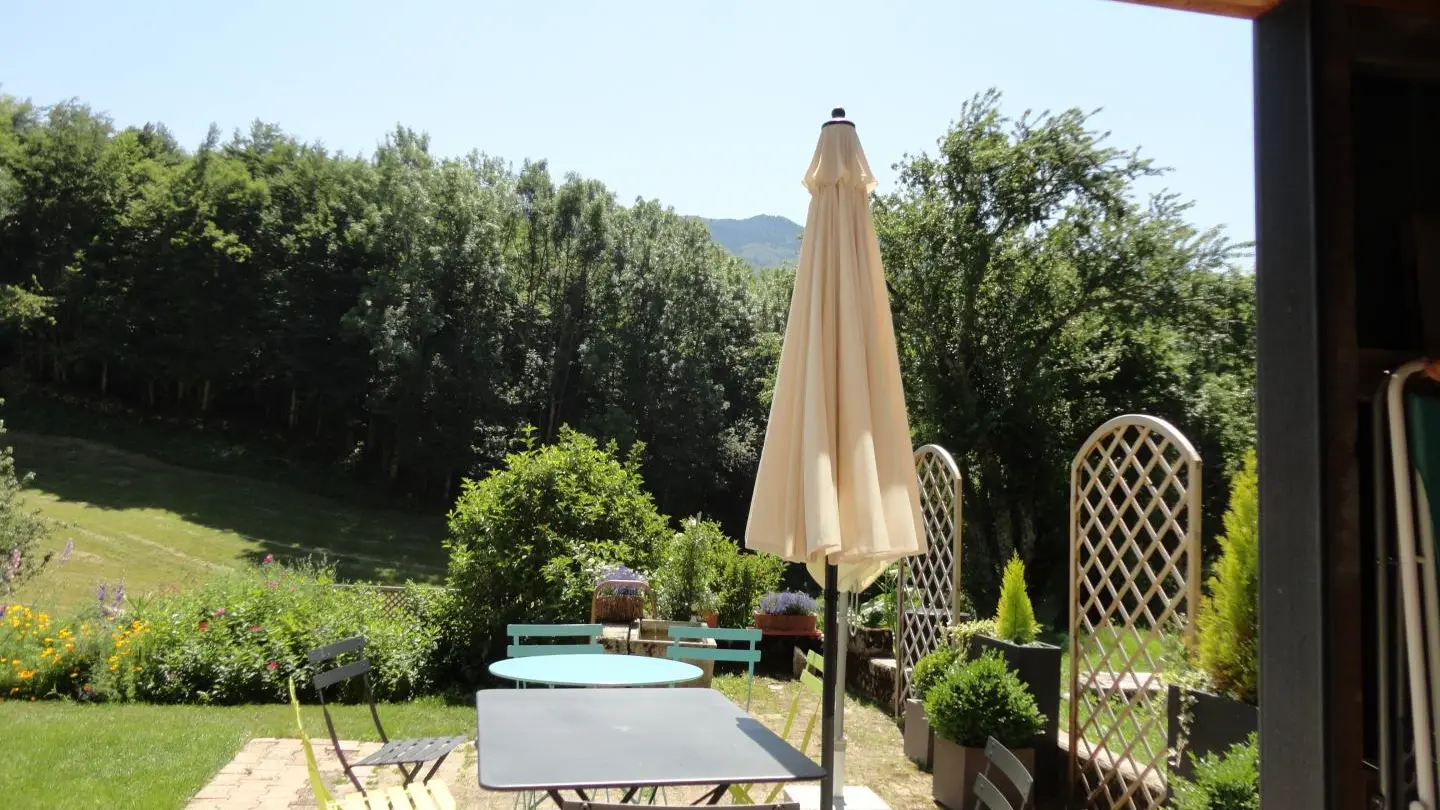vue depuis le gîte